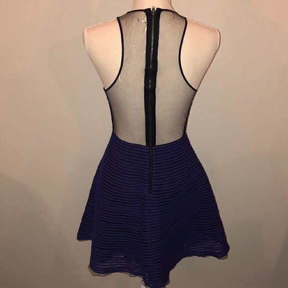 Sachin + Babi mesh striped slater dress - Picture 2 of 3